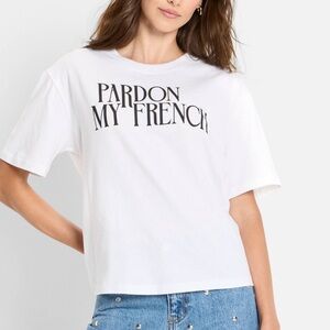 White Relaxed Short-Sleeve Graphic T-Shirt from Future Collective - szXL